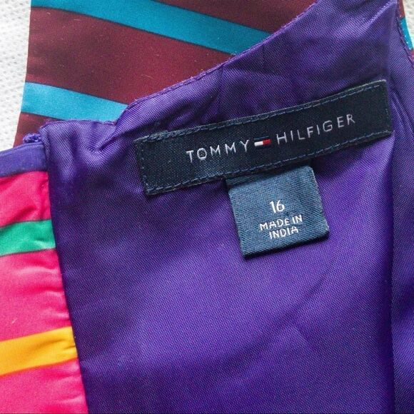 Tommy Hilfiger Sleeveless Dress Sz 16 - Picture 9 of 11
